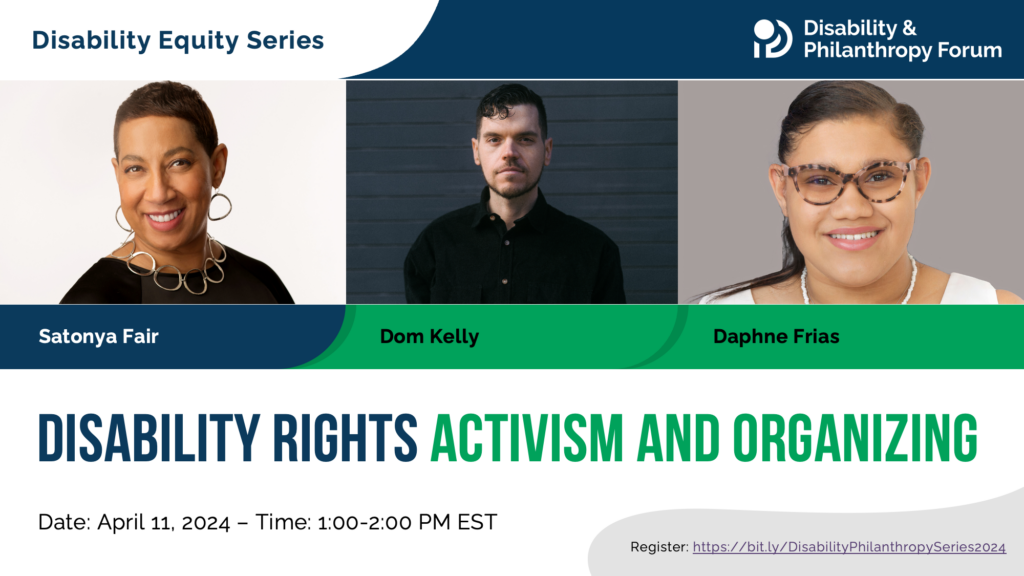 Disability Rights Activism And Organizing Webinar Disability