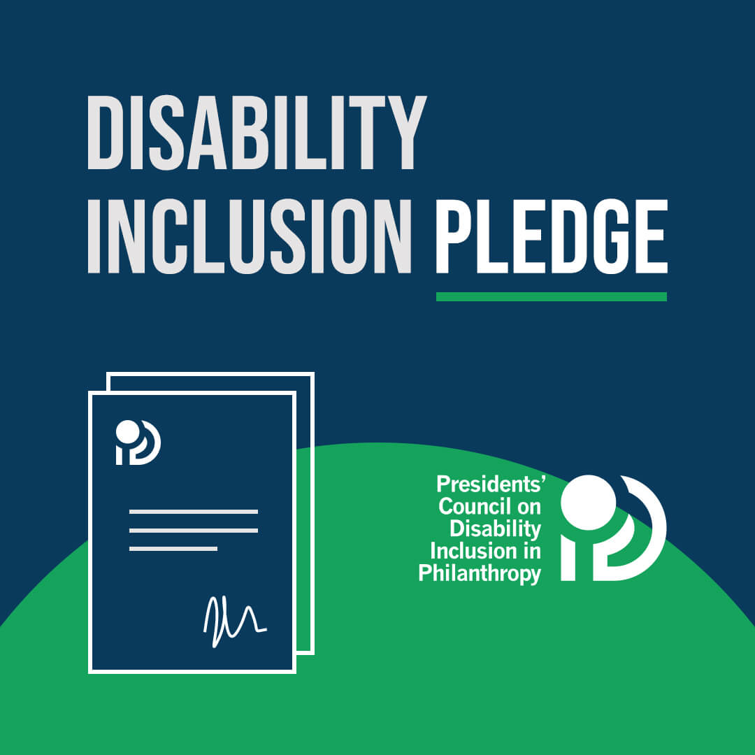 Disability Inclusion Pledge Signatories - Disability & Philanthropy Forum