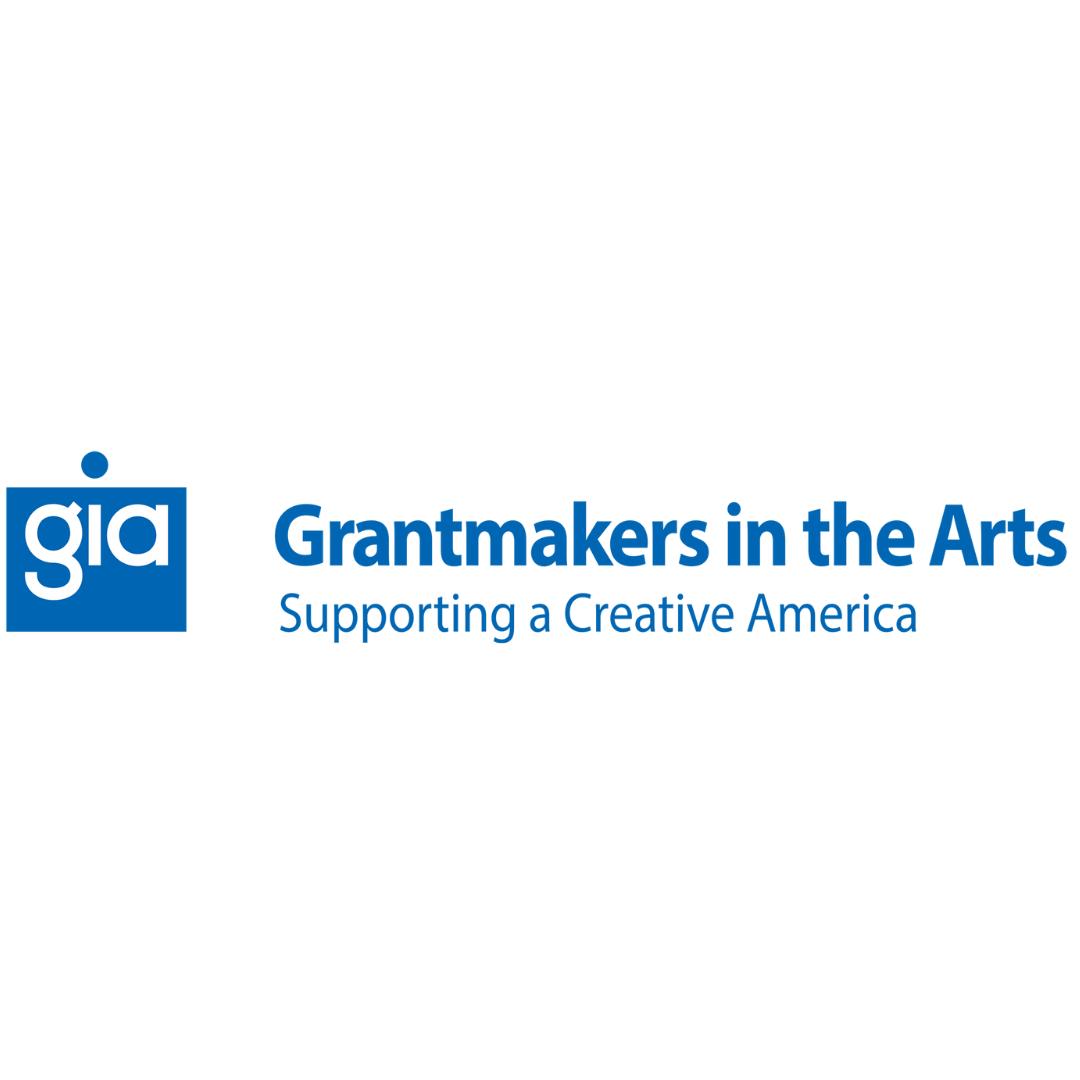 Logo of Grantmakers in the Arts with their tagline, Supporting a Creative America.